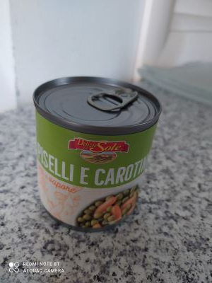 Piselli e carotine