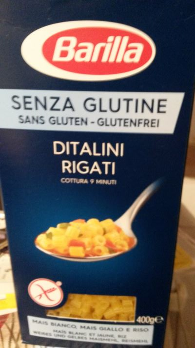 ditalini rigati senza glutine