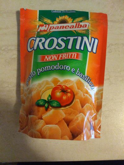 Crostini gusto pomodoro e basilico