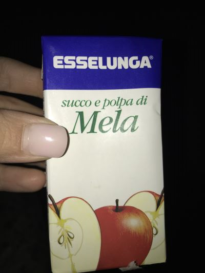 Succo e polpa di mela