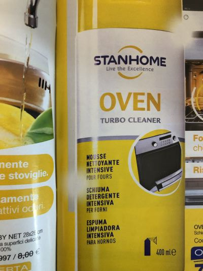 StanhomeItalia on X: ☑ Lo applichi in un secondo. ☑ Aderisce alle pareti  verticali. ☑ Pulisce a fondo. Scopri OVEN: la schiuma detergente intensiva  per forni. ➡ #Stanhome  / X