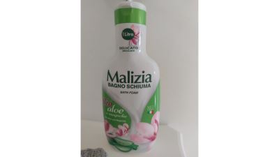 Bagnoschiuma all'aloe Bio