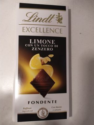 Limone con un tocco di zenzero - fondente