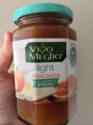 Marmellata albicocca light