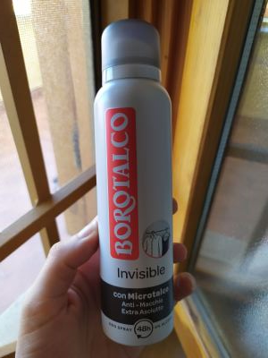 Deodorante invisible spray