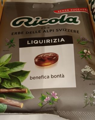 Ricola liquirizia