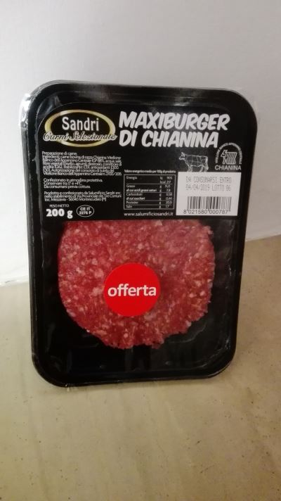 MaxiBurger di Chianina