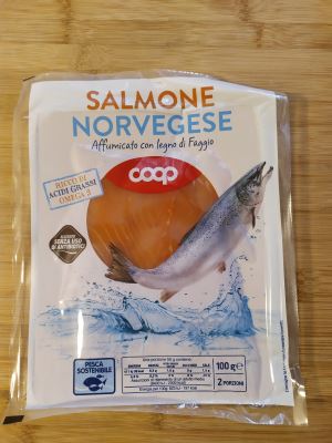 Salmone Norvegese Affumicato con legno di Faggio