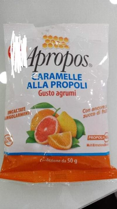 Caramelle alla propoli - gusto agrumi