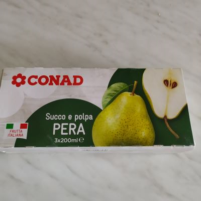 Succo e polpa Pera 