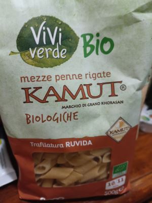 Mezze penne rigate bio Kamut