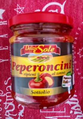 Peperoncini ripieni al tonno