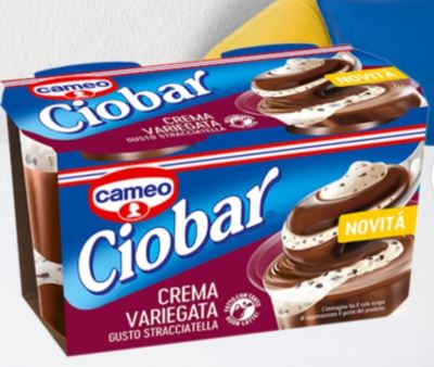 Ciobar crema variegata gusto stracciatella