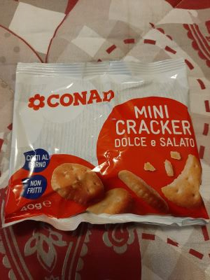 Mini cracker dolce e salato