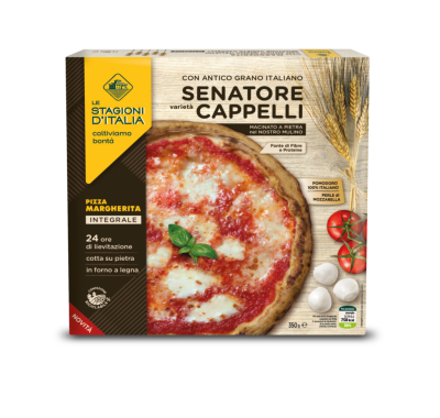 Pizza con grano Senatore Cappelli