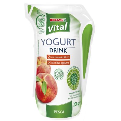 Yogurt drink alla pesca