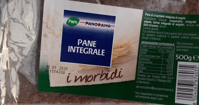 Pane integrale i morbidi