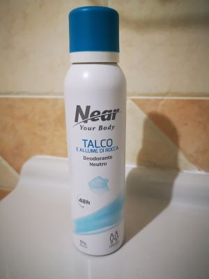 Deodorante Talco e allume di rocca