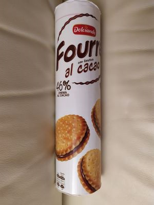 Fourre farciti al cacao