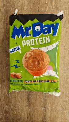 Muffin proteici al caramello salato