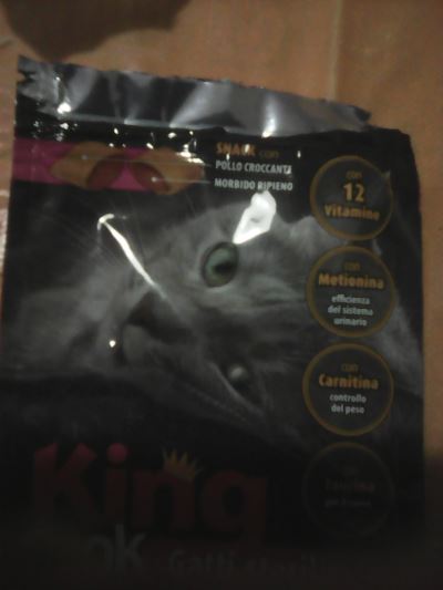 King crok snack gatti sterilizzati