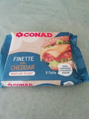 Fettine cheddar