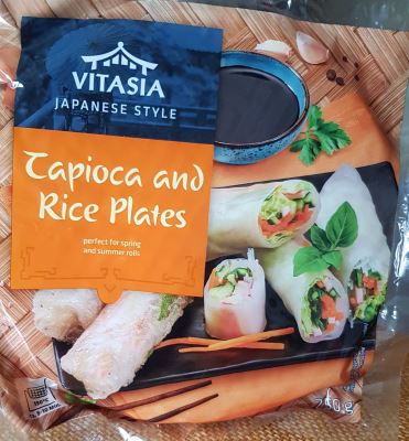 Fogli di tapioca e riso