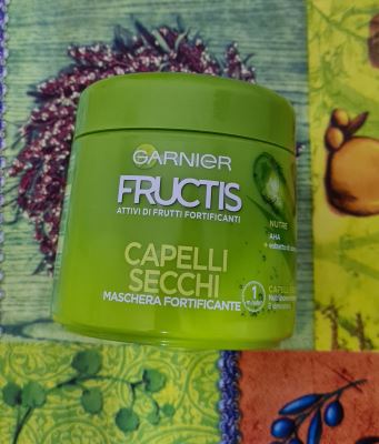 Maschera fortificante capelli secchi 