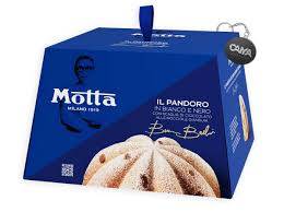Pandoro in bianco e nero Bruno Barbieri