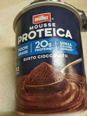 Mousse proteica