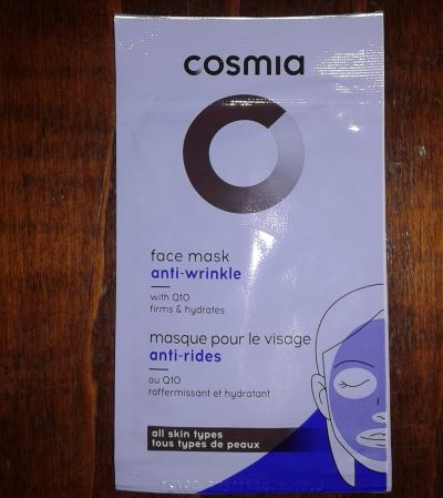 Face mask anti-wrinkle