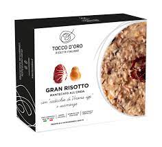 Gran Risotto con radicchio e scamorza