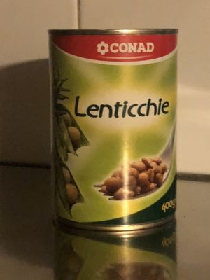 Lenticchie  in lattina