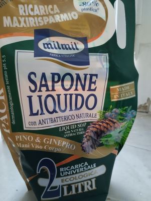 Sapone liquido pino e ginepro