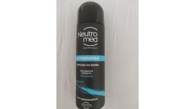 Schiuma da barba ultrarapida