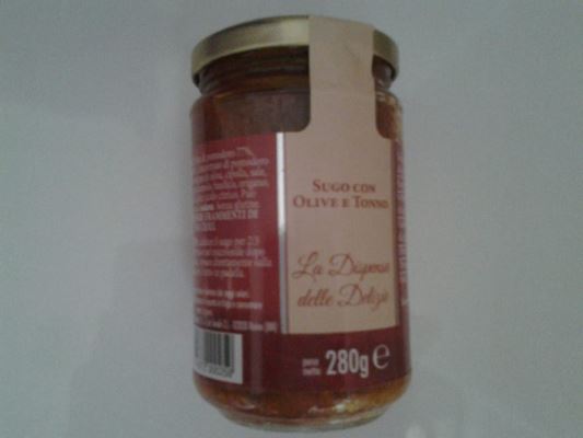 Sugo con olive e tonno 