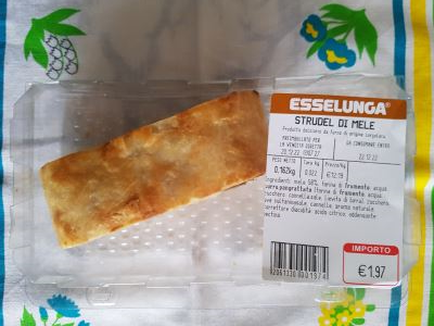 Strudel di mele a fette 
