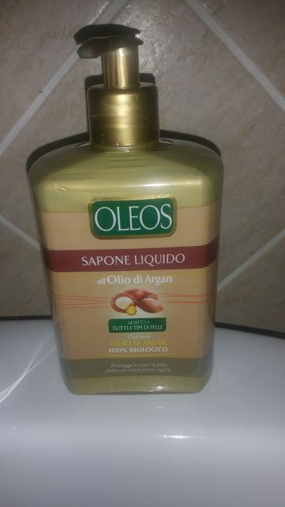 Sapone liquido all'olio di argan