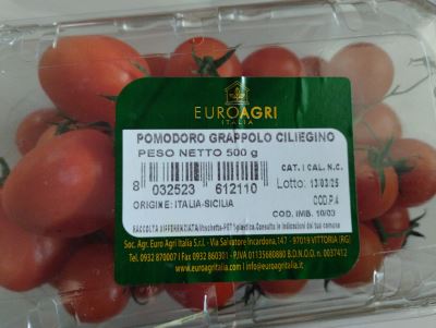 Pomodoro grappolo ciliegino