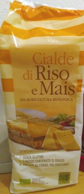 Cialde di riso e mais
