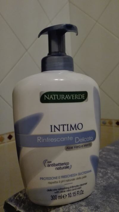 Intimo rinfrescante delicato aloe vera e menta