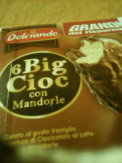 Dolciando 6 big cioc con mandorle