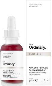 the ordinary acidi diretti aha 30 + bha 2 peeling solution