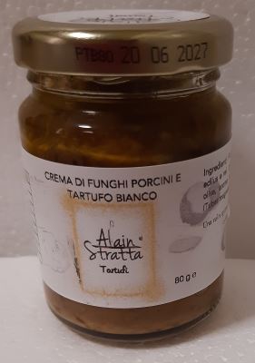 Crema di funghi porcini e tartufo bianco