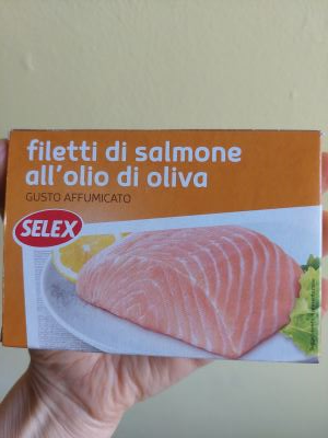 Filetti di salmone all'olio di oliva Gusto affumicato