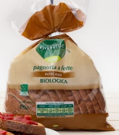 Pagnotta a fette biologica