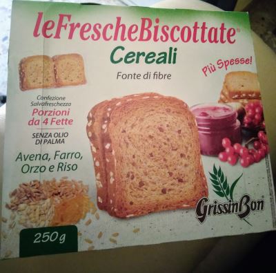 Le fresche biscottate - cereali