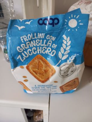 Frollini con granella di zucchero