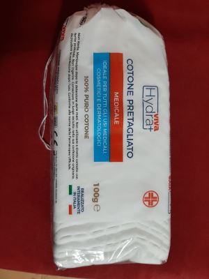 Cotone pretagliato medicale