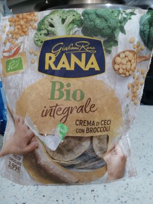 Bio integrale crema di ceci con broccoli 